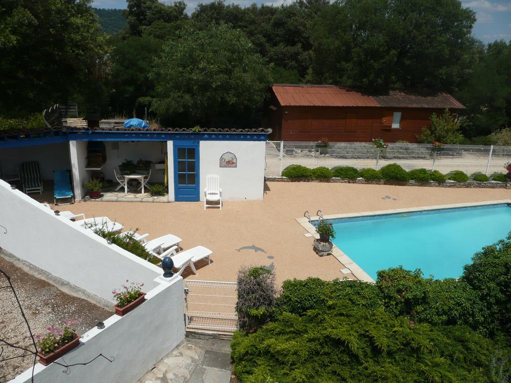 אנדוזה Gites De Plos Appart Chalet Piscine Spa מראה חיצוני תמונה