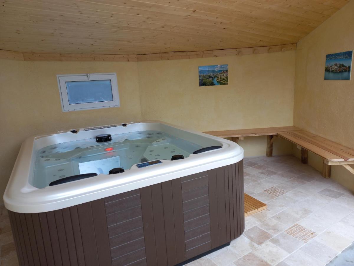 אנדוזה Gites De Plos Appart Chalet Piscine Spa מראה חיצוני תמונה