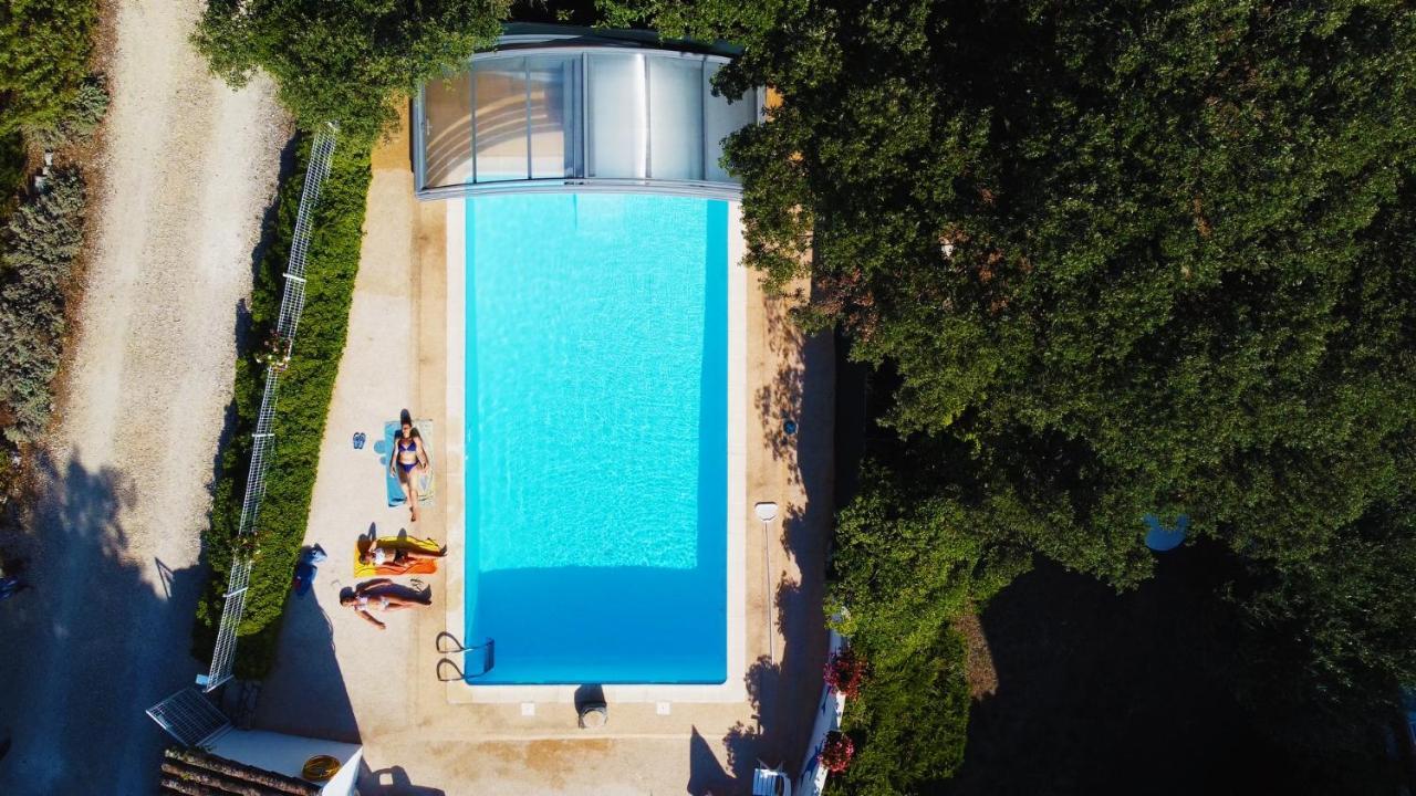 אנדוזה Gites De Plos Appart Chalet Piscine Spa מראה חיצוני תמונה