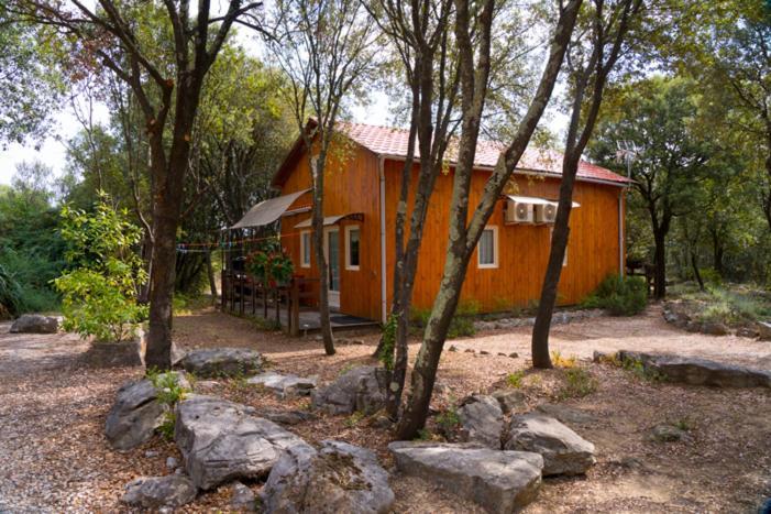 אנדוזה Gites De Plos Appart Chalet Piscine Spa מראה חיצוני תמונה