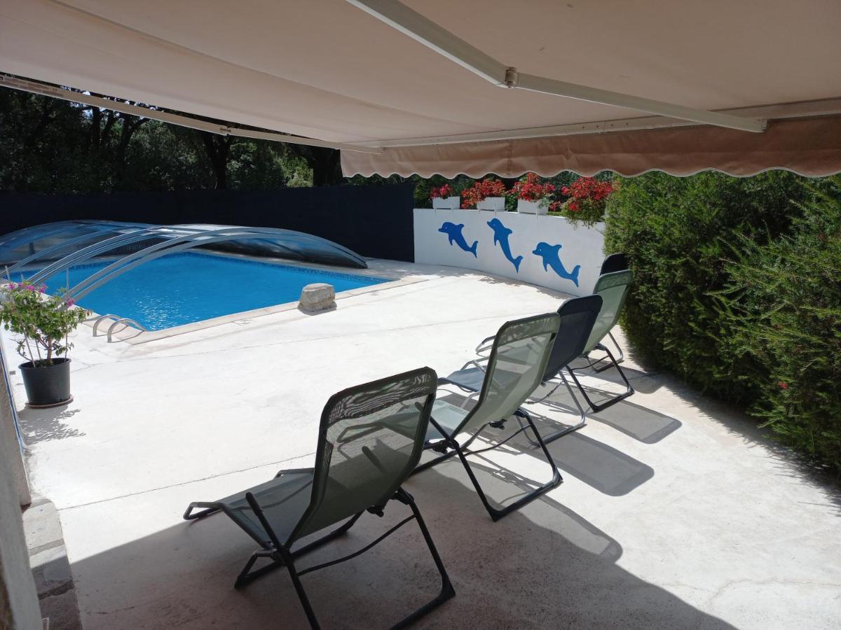 אנדוזה Gites De Plos Appart Chalet Piscine Spa מראה חיצוני תמונה